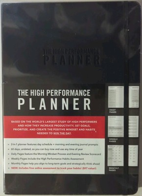 The High Performance Planner Brendon Burchard Daily Weekly Monthly SEALED fr/shp-image