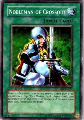 Nobleman of Crossout SD2-EN016 Structure Deck: Zombie Madness 1st Edition-image