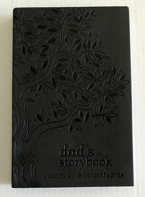 Dad's Storybook: Wisdom, Wit, and Words of Advice (Leather Bound Journal)-image