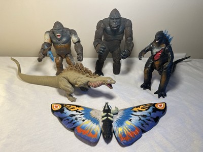 Godzilla King Kong Mixed Action Figure Lot of 5- Bandai, Neca, Playmates, Rare-image