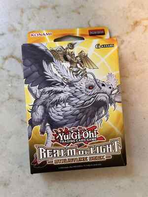 Yugioh Realm of Light Structure Deck Brand New Factory Sealed English!-image