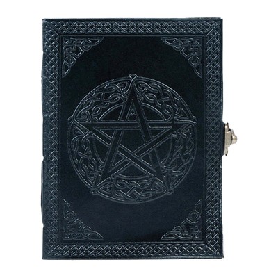 Handmade Leather Pentagon Journal/Writing Notebook Diary/Bound Daily-image
