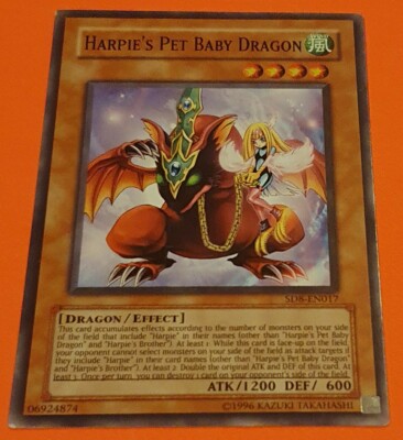 Harpie's Pet Baby Dragon - Common - Lord Of The Storm Structure Deck - YGO-image