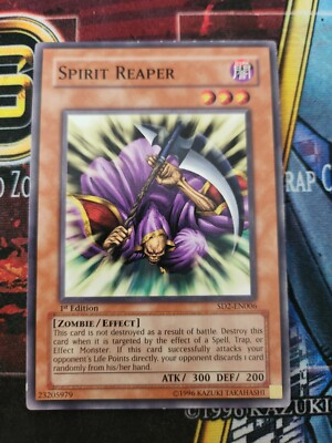 Spirit Reaper SD2-EN006 Structure Deck: Zombie Madness 1st Edition-image