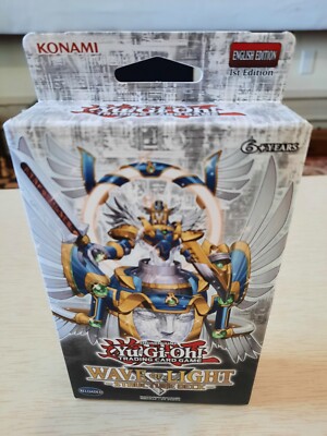 YuGiOh Wave of Light Structure Deck 1st Edition Factory Sealed-image