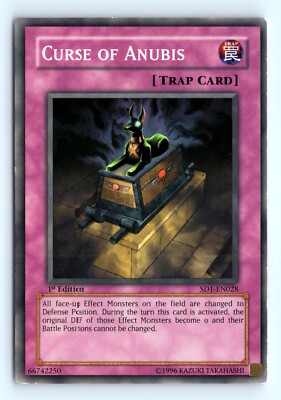 Yu-Gi-Uh Curse of Anubis #SD1-EN028 Structure Deck: Dragon's Roar tcg LP-image