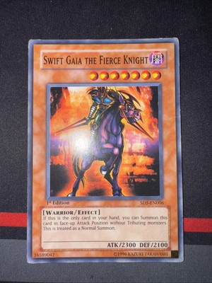 Swift Gaia the Fierce Knight SD5-EN006 Structure Deck: Warrior's Triumph 1st...-image