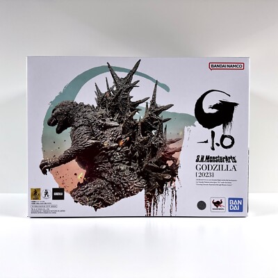 Bandai SH MonsterArts Godzilla 2023 Minus One -1.0 Tamashii NEW Sealed MISB-image