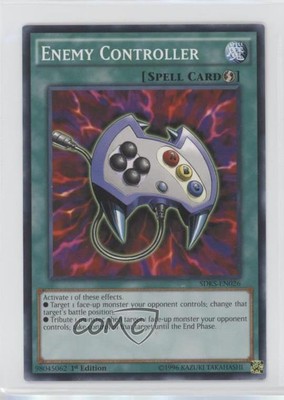 2016 Yu-Gi-Oh! Structure Deck: Seto Kaiba 1st Edition Enemy Controller 0ms5-image