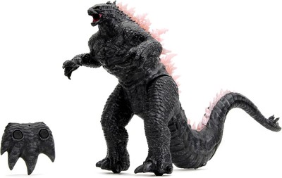 Jada Toys Godzilla X Kong: Heat-Ray Breath Godzilla Remote Control Figure-image