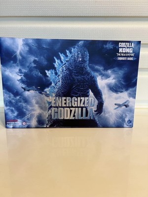 Hiya Toys Energized Godzilla Figure from Godzilla vs Kong, Movie Collectible, Us-image