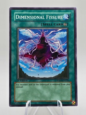 Dimensional Fissure | SDDE-EN028 | The Dark Emperor Structure Deck | 1st Edition-image