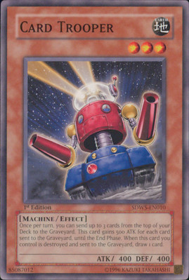 Yugioh Card Trooper #SDWS-EN010 Structure Deck: Warriors' Strike 1st Edition-image