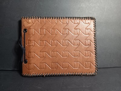 Vintage Autograph Book / Album - 1939 MAXINE, NEODESHA, KS - HANDMADE LEATHER-image