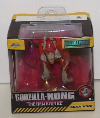 Godzilla X Kong The New Empire Jada Metalfigs ~ SKAR KING ~ Diecast Keychain NEW-image
