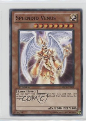 2011 Yu-Gi-Oh! Lost Sanctuary Structure Deck 1st Edition Splendid Venus 1p5-image