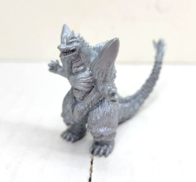 SpaceGodzilla Silver Figure 1995 Small Godzilla Shokugan Figure 1.5