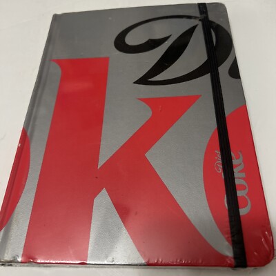 Diet Coke Hard Cover  Journal / Approx 9x6 in New Sealed-image