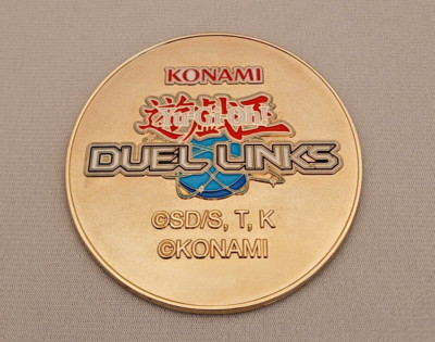 Konami  Yu-Gi-Oh! Duel Links | Duel links ZEXAL Coin PRIZE | Rare 4 Collectors-image