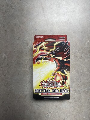 Egyptian God Deck: Slifer the Sky Dragon - 1st Edition Yugioh Sealed-image