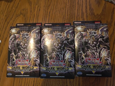 Konami Yu-Gi-Oh TCG Dark World Deck - 45 Cards-image