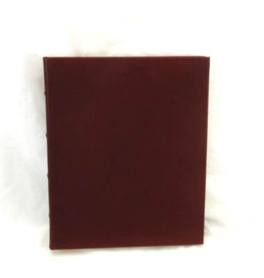 Graphic Image Album 8x10 Leather Cover Bound Dry Mount Clay-image