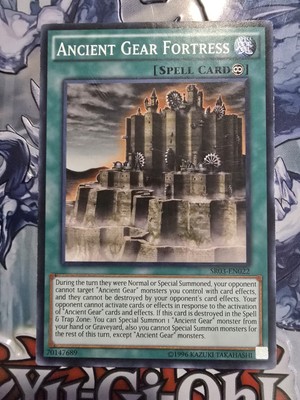 Ancient Gear Fortress - SR03-EN022 - Common Unlimited Played Machine-image
