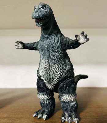 Vintage Godzilla  1983 BANDAI  Soft Vinyl Action Figure from Japan-image