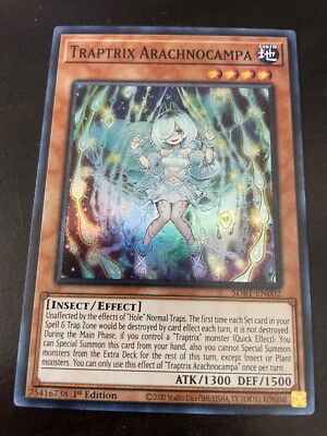 Traptrix Arachnocampa SDBT-EN002 Structure Deck: Beware of Traptrix 1st Edition-image