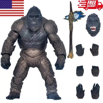 King Kong Action Figure – Highly Detailed Godzilla vs. Kong Collectible Toy-image