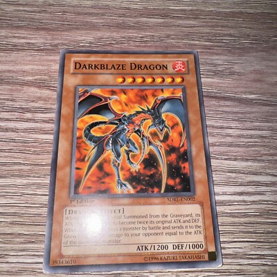 Darkblaze Dragon SDRL-EN002 Structure Deck: Rise of the Dragon Lords 1st Edition-image