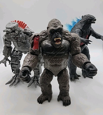 Mechagodzilla, Godzilla, And Kong Playmates Monsterverse 7