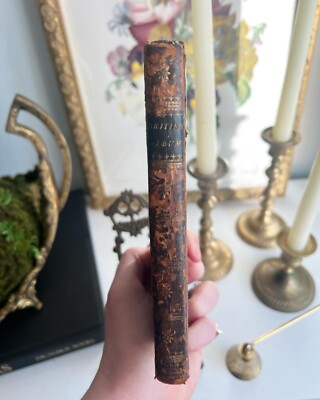 1792, British Album Volume 1, Poems of Della Crusca, Matilda, Leather, John Bell-image