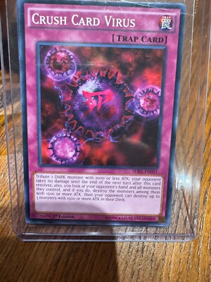 Crush Card Virus SDKS-EN031 Structure Deck: Seto Kaiba-1st Edition 1st Edition-image
