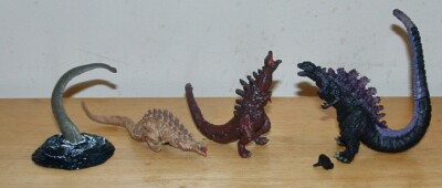 2017 BANDAI HG SHIN GODZILLA 2016 Series 2 (4) Gashapon Mini Figures FORMS 1-4-image