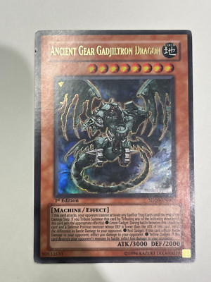 Yu-Gi-Oh! TCG Ancient Gear Gadjiltron Dragon Structure Deck SD10-EN001 Unlimited-image
