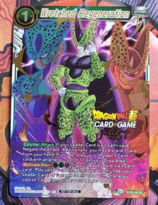 Wretched Regeneration Perfect Cell	Card Game Fest Tournament Gold Promo Dragon B-image