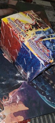 Yugioh TCG Egyptian God STRUCTURE DECK 1st Edition DISPLAY Box (8 Decks) SEALED-image