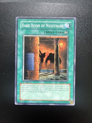 Yu-Gi-Oh! TCG Dark Room of Nightmare Structure Deck SD3-EN022 1st Edition Common-image