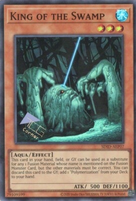 Yugioh Asia English  SDID-AEP07 King of the Swamp Super Rare-image
