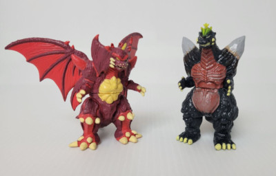 Destroyah  & SpaceGodzilla Gashapon 2