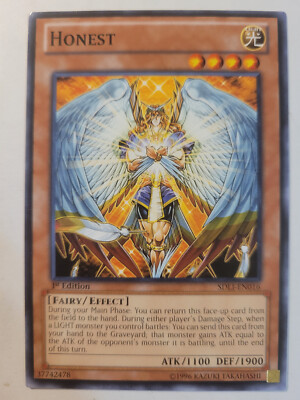 Honest 1st ed. SDLI-EN016 Structure Deck: Realm of Light Yugioh BULKDEALMUSTBUY2-image