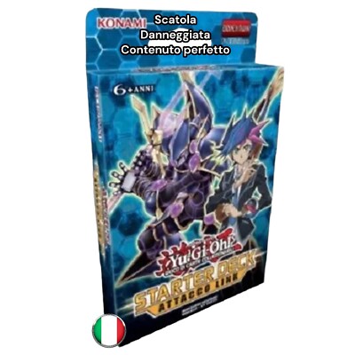 Yu Gi Oh Starter Deck Attacco Link Sealed 1st Ed ITA Ys17 Lot Deck Yugioh-image