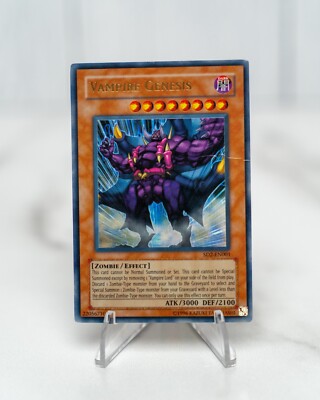 Yu-Gi-Oh! TCG Vampire Genesis Structure Deck SD2-EN001 Unlimited Ultra Rare-image