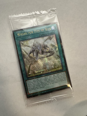 Wishes for Eyes of Blue (Quarter Century Secret Rare) SDWD-EN042 Structure Deck:-image