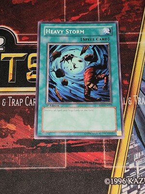 Heavy Storm SD2-EN019 Structure Deck: Zombie Madness 1st Edition-image