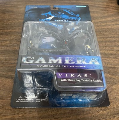 GAMERA Trendmasters 1998 Kaiju Guardian Of The Universe VIRAS Tentacle Attack-image
