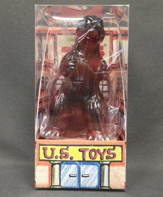 U.S.TOYS Building Box Series Original Godzilla Clear Red Molding/Silver-image