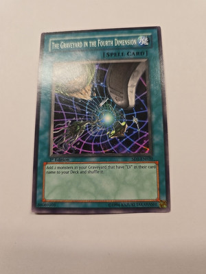 The Graveyard in the Fourth Dimension SD1-EN020 Structure Deck: Dragon's Roar...-image