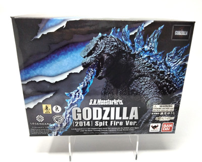 Bandai S.H.MonsterArts - Legendary Godzilla 2014 (Spit Fire Version) *US SELLER*-image